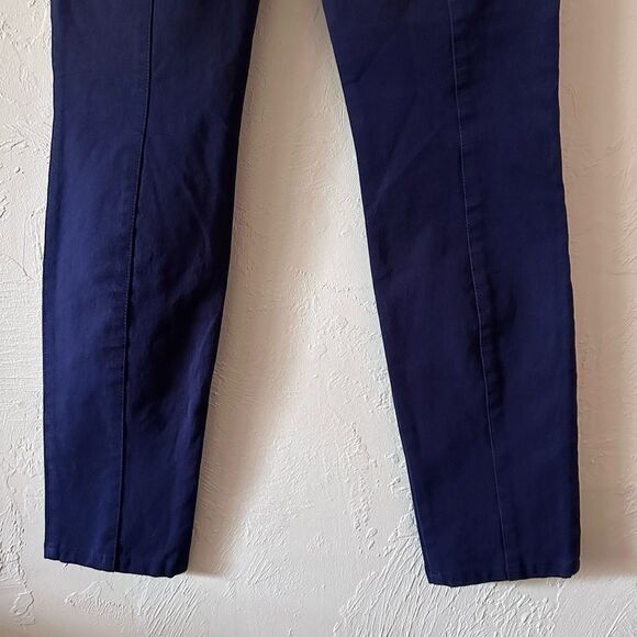 Escada Deep Violet Purple Jeans with Gold Tone Hardware Size 34 EU / 4 US - Picture 4 of 14